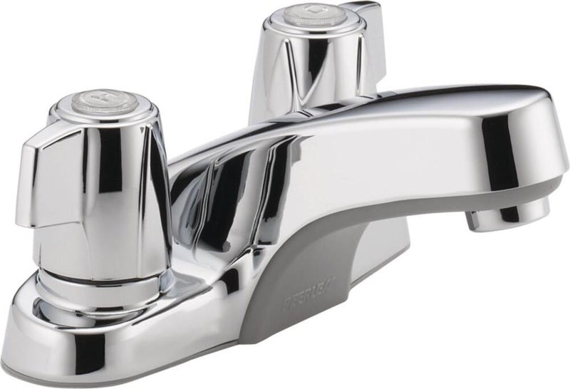 Peerless P246LF Classic Two Handle Bathroom Faucet, Chrome